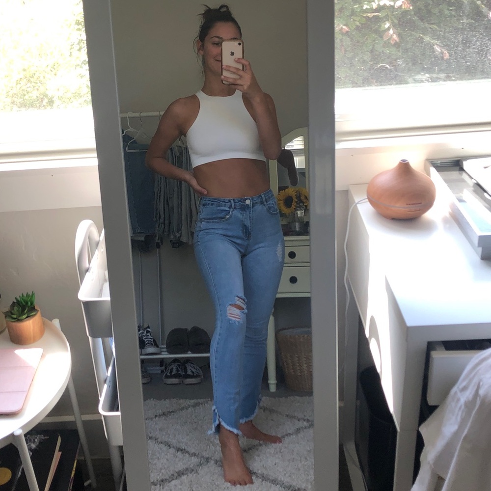 Sinner Ripped Skinny Jeans